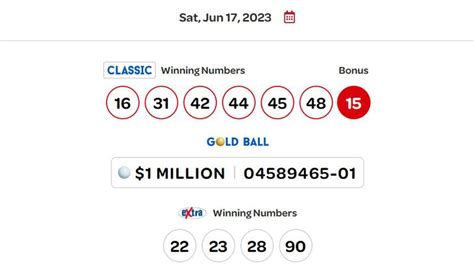 Your $3 ticket also automatically gets you one 10-digit number for the Gold Ball draw. . Bclcwinning numbers